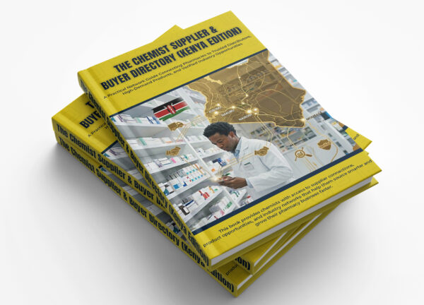 Mockups Design The Chemist Supplier & Buyer Directory (Kenya Edition)